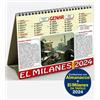 Meravigli El Milanes 2024. Calendario da tavolo