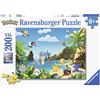 Ravensburger - Puzzle Pokémon, 200 Pezzi XXL, Età Raccomandata 8+ Anni