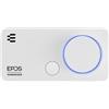 EPOS GSX 300 - Scheda Audio Esterna per PC - Stereo e Surround 7.1 - Manopola del Volume LED, Pulsante Smart Personalizzabile - Windows 10 - Snow Edition (1000307)