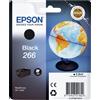 Epson Globe Singlepack Black 266 ink cartridge - C13T26614010
