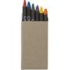 Kit disegno con 6 colori a cera personalizzato Selena personalizzate o neutre