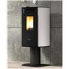 Anselmo Cola Stufa a Pellet Ventilata Vision HR 6,5 Kw Classe A+ Wi-Fi Colori vari ,