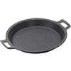 Bra efficiente - Padella per paella, con manici in silicone, in alluminio pressofuso con rivestimento antiaderente Teflon Platinum Plus, Alluminio pressofuso, Grey, 30 x 36 x 30 cm