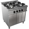 D.L. SERVICE Cucina a gas - N. 4 fuochi - cm 70 x 70 x 85 h