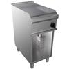 D.L. SERVICE Fry top elettrico - Piastra liscia - cm 40 x 70 x 85 h