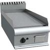 D.L. SERVICE Fry top a gas - Piastra rigata - cm 40 x 90 x 23 h