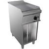 D.L. SERVICE Fry top a gas - Piastra liscia - cm 40 x 70 x 85 h
