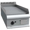 D.L. SERVICE Fry top elettrico - Piastra rigata - cm 40 x 90 x 23 h