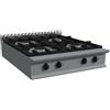 D.L. SERVICE Cucina a gas - N. 4 fuochi - cm 80 x 90 x 27 h
