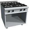 D.L. SERVICE Cucina a gas - N. 4 fuochi - cm 80 x 90 x 85 h
