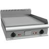 D.L. SERVICE Fry top a gas - Piastra liscia - cm 80 x 90 x 23 h