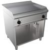 D.L. SERVICE Fry top elettrico - Piastra liscia - cm 70 x 70 x 85 h