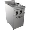 D.L. SERVICE Friggitrice elettrica - Capacità litri 13 - cm 40 x 70 x 85 h