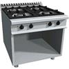 D.L. SERVICE Cucina a gas - N. 4 fuochi - cm 80 x 90 x 85 h