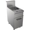 D.L. SERVICE Friggitrice a gas - Capacità litri 17 - cm 40 x 70 x 85 h