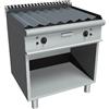 D.L. SERVICE Griglia a gas - Pietra lavica - cm 80 x 70 x 85 h