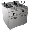 D.L. SERVICE Cuocipasta elettrico - Capacità litri 28 + 28 - cm 80 x 70 x 85 h