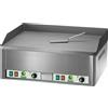 FIMAR Fry top elettrico con piano liscio cromato cm 65 x 48 - Da banco