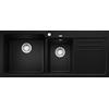 Blanco NAYA 8 S Nero 1525945 - 525945 -- VASCHE A SINISTRA