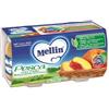 DANONE NUTRICIA SpA SOC.BEN. Mellin Omogeneizzato Pesca Con Mela 2x100g