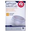 PIKDARE SpA Pic Solution Air Projet Med Cup Sfere Porta Medicinale 10 Pezzi