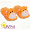 INNOLIVING SpA Puppies Ciabatte Riscaldabili Arancioni Taglia M