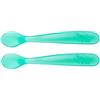 ARTSANA SpA Chicco Cucchiaio in Morbido Silicone azzurro 6m+