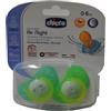 CHICCO (ARTSANA SpA) Chicco Succhietti Air Night Caucciù 0-6m 2 pezzi