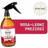 POOL PHARMA Srl Etereal Spray per Tessuti e Ambienti con Igienizzante Rosa e Legni Preziosi 250 ml