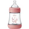 CHICCO (ARTSANA SpA) Chicco Biberon Perfect 5 Flusso Lento Girl 150 ml