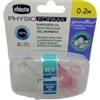 CHICCO (ARTSANA SpA) Chicco Physio Forma Gommottino 2 Ciucci Bambina 0-2 M