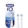 PROCTER & GAMBLE SRL Oral B Testine di Ricambio iO Ultimate Clean 2 Testine Only Fits Colore Bianco