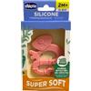 CHICCO (ARTSANA SpA) Chicco Silicone Massaggiagengive Camaleonte Rosa 2M+ 1 Pezzo