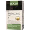 IST.GANASSINI SpA Bioclin Bio-Colorist 3 Castano Scuro 50 ml di Crema Colorante + 75 ml di Rivelatore