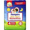 FATER SpA Pampers Sole & Luna Mutandino Taglia Maxi 4 (8-15Kg) 15 Pannolini
