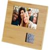 Casa personalizzati Cornice per foto in bamboo con stazione meteo Sasa personalizzate o neutre