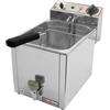 D.L. SERVICE Friggitrice elettrica capacita Litri 10 - cm 26.5 x 49 x 36 h