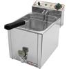 D.L. SERVICE Friggitrice elettrica capacita litri 8 cm 26.5 x 45 x 36 h