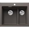 Blanco PLEON 6 SPLIT Grigio Vulcano 1527322 - 527322 con Set Stainless Steel