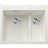Blanco PLEON 6 SPLIT Bianco 1521693 - 521693 con Set Stainless Steel
