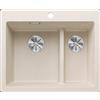 Blanco PLEON 6 SPLIT Soft White 1527139 - 527139 con Set Stainless Steel