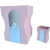 Balvi Cestino carta + porta matite Sharpener temperino rosa plastica