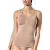 Risalti Canotta Donna Modellante Spalla Larga - Canottiera Donna Microfibra Elasticizzata, Top Intimo Modellante Senza Cuciture ed Etichette, Body Contenitivo, Traspirante - Made in Italy