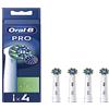 Oral-B Pro Cross Action Spazzole per spazzolino elettrico, confezione da 4 unità