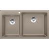 Blanco PLEON 9 Tartufo vasca grande a destra 1518352 - 518352 con Set Stainless Steel