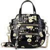 Kate Lee Borsa Mini Tiny Velyane Cro Nero Fiori, Tracolla Donna