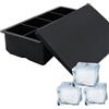 Stampi trasparenti per cubetti di ghiaccio – Vassoio gigante per cubetti di  ghiaccio da 5 cm, 8 grandi cubetti di ghiaccio trasparenti per whisky e  cocktail con borsa portaoggetti (cubo) : 