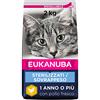 Eukanuba Weight Control Alimento Secco per Gatti Adulti e Anziani sterilizzati, Ricca di Pollo Fresco, 2 kg