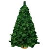 G.T.R. Albero di Natale a metà da parete Basket Verde con cesto in rattan H.150 cm sia per ambienti interni che per esterni Mix Pvc + Needle
