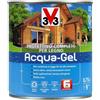 V33 Impregnante Protettivo Completo per Legno Acqua Gel Noce Chiaro 750 ml